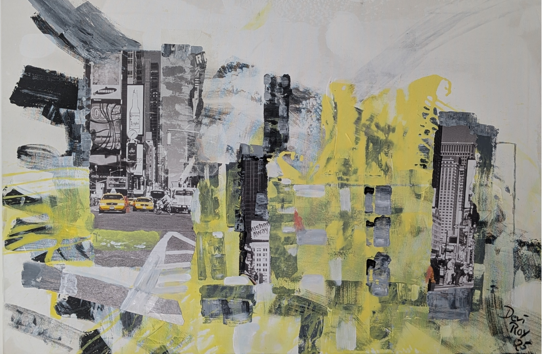 New York New York Bild Andrea(1) New York New York Helle Malerei Devi Roy